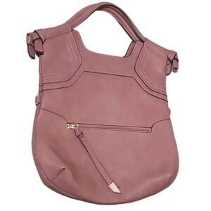 Foley and Corinna  Rose Pink Fold Over Bag
